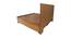 Axel Storage Bed (King Bed Size, Walnut) by Urban Ladder - Rear View Design 1 - 425735