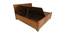Barnett Storage Bed (King Bed Size, Walnut) by Urban Ladder - Rear View Design 1 - 425736