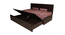 Berlin Sofa Cum Bed With Storage (Dark Brown) by Urban Ladder - Design 1 Close View - 425738