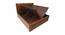 Arsenio Storage Bed (King Bed Size, Walnut) by Urban Ladder - Design 1 Close View - 425741