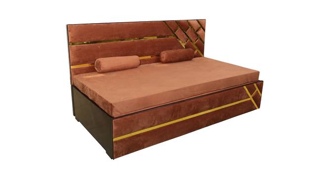 Briella Dewan Cum Bed (Dark Brown) by Urban Ladder - Cross View Design 1 - 425800