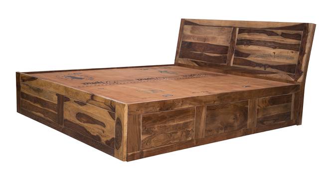 Carolina Storage Bed (King Bed Size, HONEY) by Urban Ladder - Cross View Design 1 - 425808
