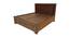Callan Storage Bed (King Bed Size, Walnut) by Urban Ladder - Design 1 Side View - 425817