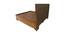 Callan Storage Bed (King Bed Size, Walnut) by Urban Ladder - Rear View Design 1 - 425831