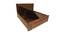 Emerson Storage Bed (King Bed Size, Walnut) by Urban Ladder - Rear View Design 1 - 425833