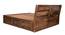 Carolina Storage Bed (King Bed Size, HONEY) by Urban Ladder - Rear View Design 1 - 425836
