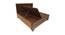 Callan Storage Bed (King Bed Size, Walnut) by Urban Ladder - Design 1 Close View - 425844
