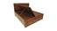 Conall Storage Bed (King Bed Size, Walnut) by Urban Ladder - Design 1 Close View - 425845
