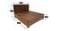 Callan Storage Bed (King Bed Size, Walnut) by Urban Ladder - Design 1 Dimension - 425855