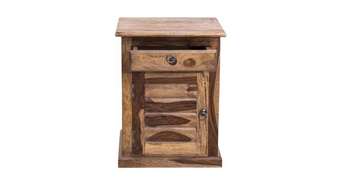 Ruby Bedside Table (Natural) by Urban Ladder - Front View Design 1 - 425885