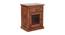 Riely Side Table (HONEY, HONEY Finish) by Urban Ladder - Cross View Design 1 - 425893