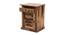 Ruby Bedside Table (Natural) by Urban Ladder - Cross View Design 1 - 425897