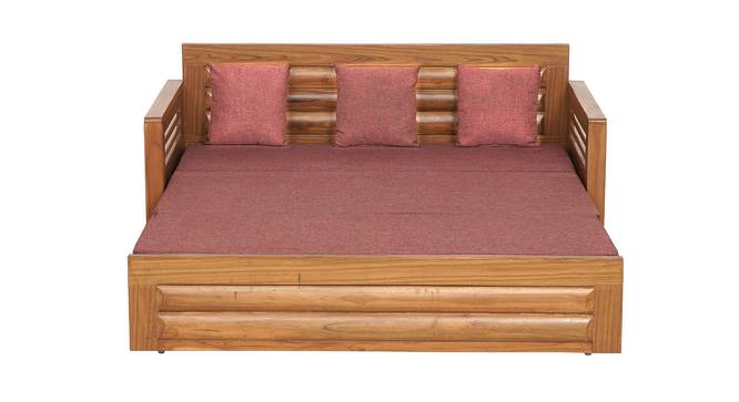 Juniper Sofa Cum Bed With Storage (HONEY) by Urban Ladder - Cross View Design 1 - 425899