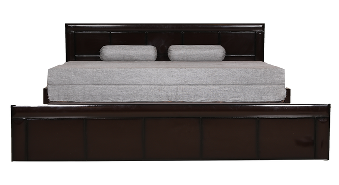 Patrice Sofa Cum Bed With Storage (Dark Brown) by Urban Ladder - Cross View Design 1 - 425900