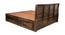 Jeremy Storage Bed (King Bed Size, HONEY) by Urban Ladder - Design 1 Side View - 425915