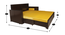 Rio Sofa Cum Bed With Storage (Dark Brown) by Urban Ladder - Image 1 Design 1 - 425956