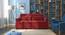 Camden Sofa Cum Bed (Salsa Red) by Urban Ladder - Full View Design 1 - 425969