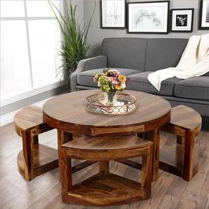 Vega coffee table with stools honey lp