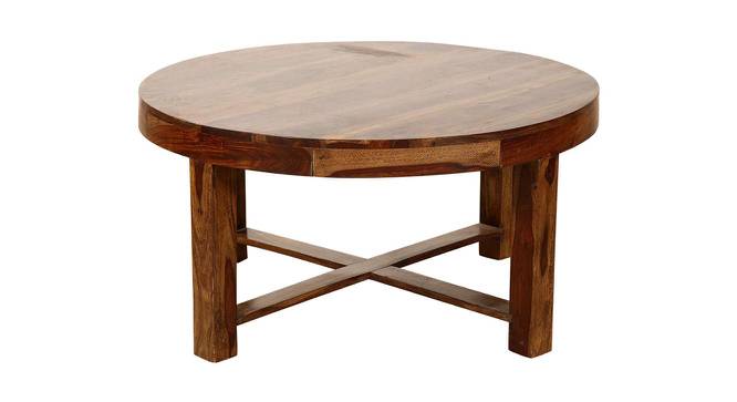 Vega Coffee Table With Stools (HONEY, HONEY Finish) by Urban Ladder - Cross View Design 1 - 425986