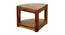 Vega Coffee Table With Stools (HONEY, HONEY Finish) by Urban Ladder - Design 1 Side View - 425992