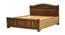 SimonStorage Bed (King Bed Size, Walnut) by Urban Ladder - Design 1 Side View - 425993