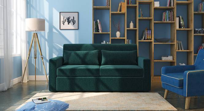 Camden Sofa Cum Bed (Malibu Blue) by Urban Ladder - Full View Design 1 - 426022