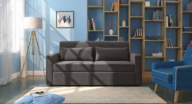 Camden Sofa Cum Bed (Smoke Grey) by Urban Ladder - Full View Design 1 - 426023