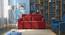 Camden Compact Sofa Cum Bed (Salsa Red) by Urban Ladder - Full View Design 1 - 426026