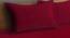 Cataleya Bedsheet Set (Red, King Size) by Urban Ladder - Cross View Design 1 - 426209