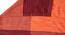 Brinley Bedsheet Set (Red, King Size) by Urban Ladder - Rear View Design 1 - 426247