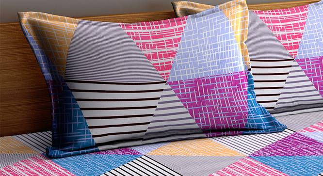 Orrie Bedsheet Set (King Size, Multicolor) by Urban Ladder - Cross View Design 1 - 426307