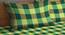 Gwendolyn Bedsheet Set (Green, King Size) by Urban Ladder - Cross View Design 1 - 426356