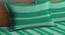 Jessica Bedsheet Set (Green, King Size) by Urban Ladder - Cross View Design 1 - 426396