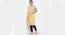 Penelope Apron (Yellow) by Urban Ladder - Front View Design 1 - 426512