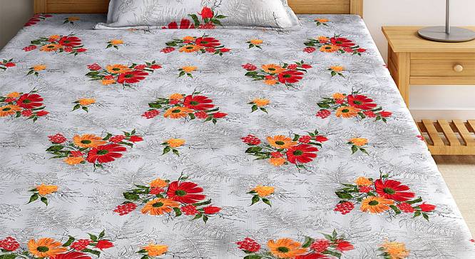 Ollie Bedsheet Set (Single Size, Multicolor) by Urban Ladder - Front View Design 1 - 426516