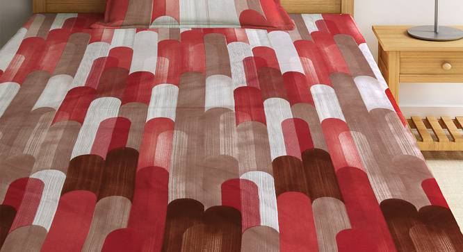 Oakley Bedsheet Set (Single Size, Multicolor) by Urban Ladder - Front View Design 1 - 426517
