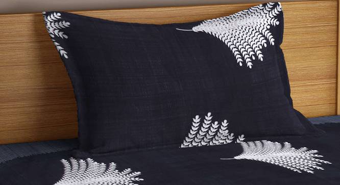 Wystan Bedsheet Set (Grey, Single Size) by Urban Ladder - Cross View Design 1 - 426526