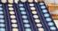 Barker Bedsheet Set (Blue, King Size) by Urban Ladder - Front View Design 1 - 426674