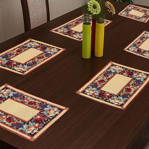 Angelina table mat set of 6 multi lp