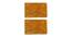 Ada Door Mat Set of 2 (Yellow) by Urban Ladder - Front View Design 1 - 426706