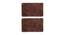 Kimberly Door Mat Set of 2 (Brown) by Urban Ladder - Front View Design 1 - 426707