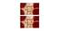 Morgan Door Mat Set of 2 (Red) by Urban Ladder - Front View Design 1 - 426800