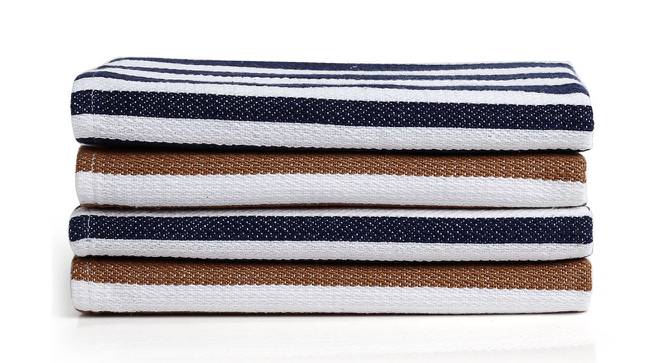 Alyssa Hand Towel Set of 4 (Multicolor) by Urban Ladder - Front View Design 1 - 426843
