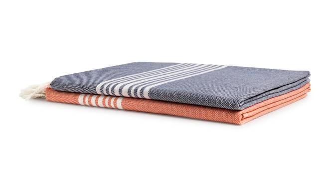 Audrey Bath Towel Set of 2 (Multicolor) by Urban Ladder - Cross View Design 1 - 426849