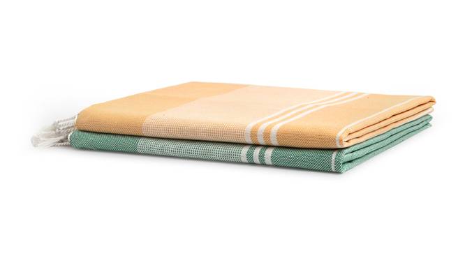 Anna Bath Towel Set of 2 (Multicolor) by Urban Ladder - Cross View Design 1 - 426850