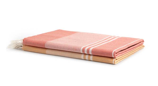 Alice Bath Towel Set of 2 (Multicolor) by Urban Ladder - Cross View Design 1 - 426851