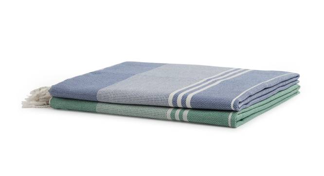 Allison Bath Towel Set of 2 (Multicolor) by Urban Ladder - Cross View Design 1 - 426852