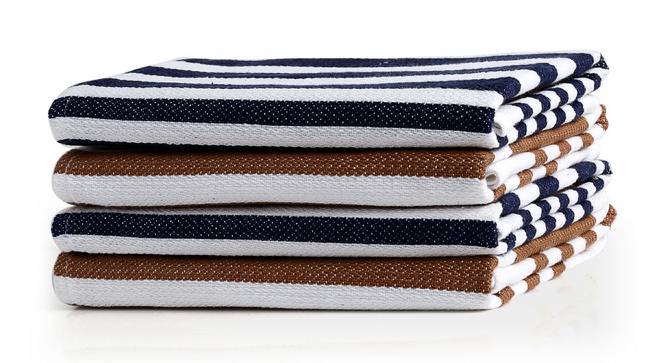 Alyssa Hand Towel Set of 4 (Multicolor) by Urban Ladder - Cross View Design 1 - 426853