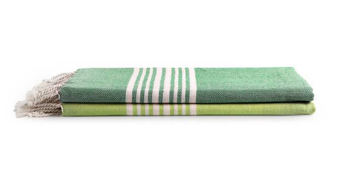 Eliana Bath Towel Set of 2 (Multicolor) by Urban Ladder - Front View Design 1 - 426883
