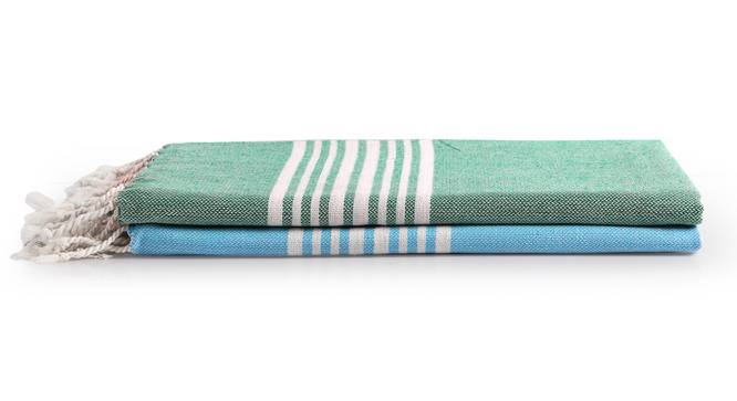 Brooklyn Bath Towel Set of 2 (Multicolor) by Urban Ladder - Front View Design 1 - 426884